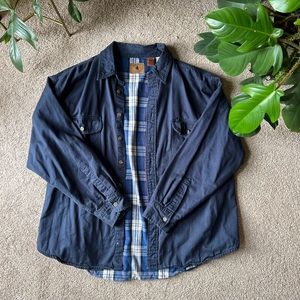 st john’s bay flannel lined shirt